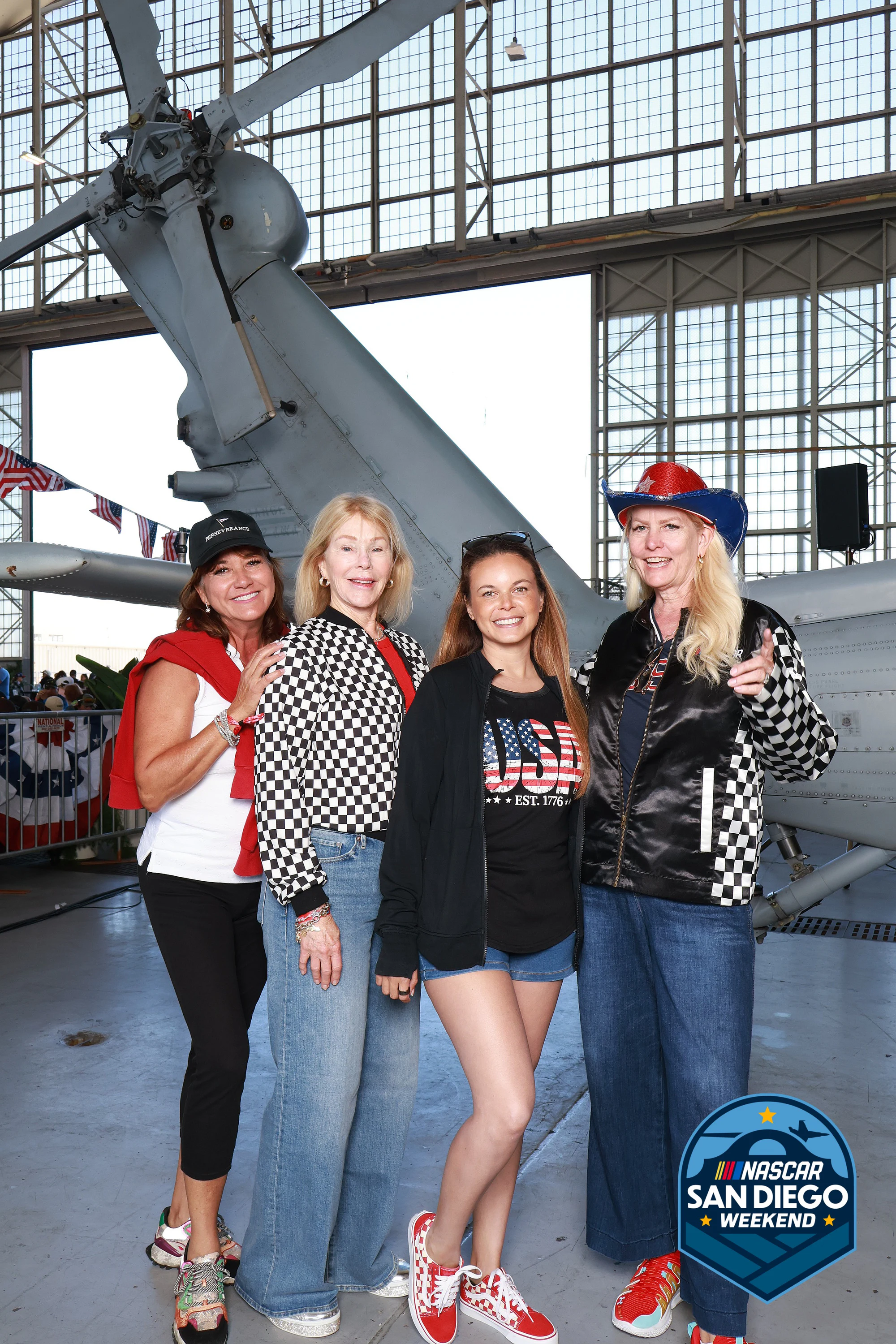 Five people at NASCAR San Diego