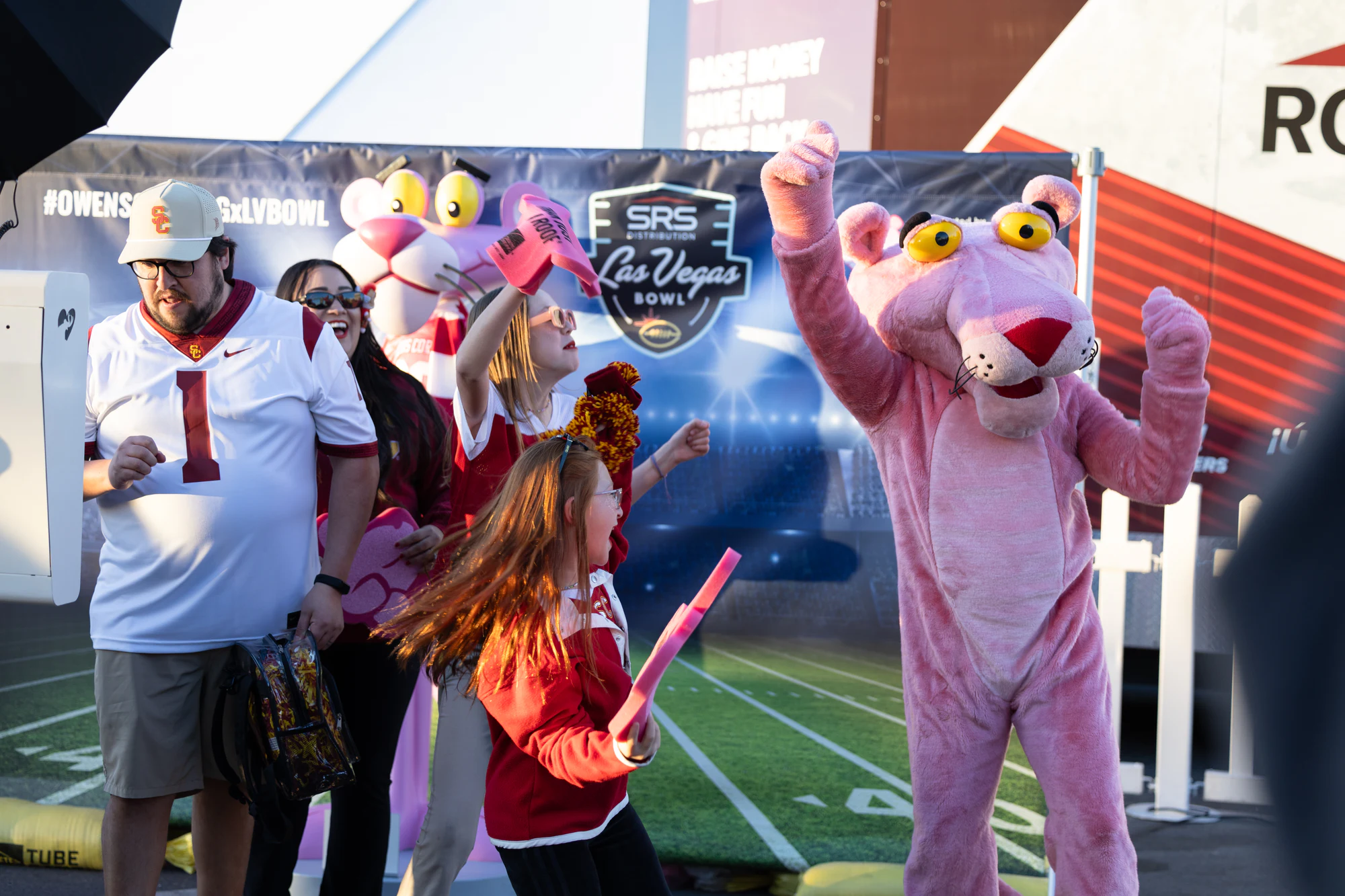 Owens Corning at the 2024 Las Vegas Bowl — Activation