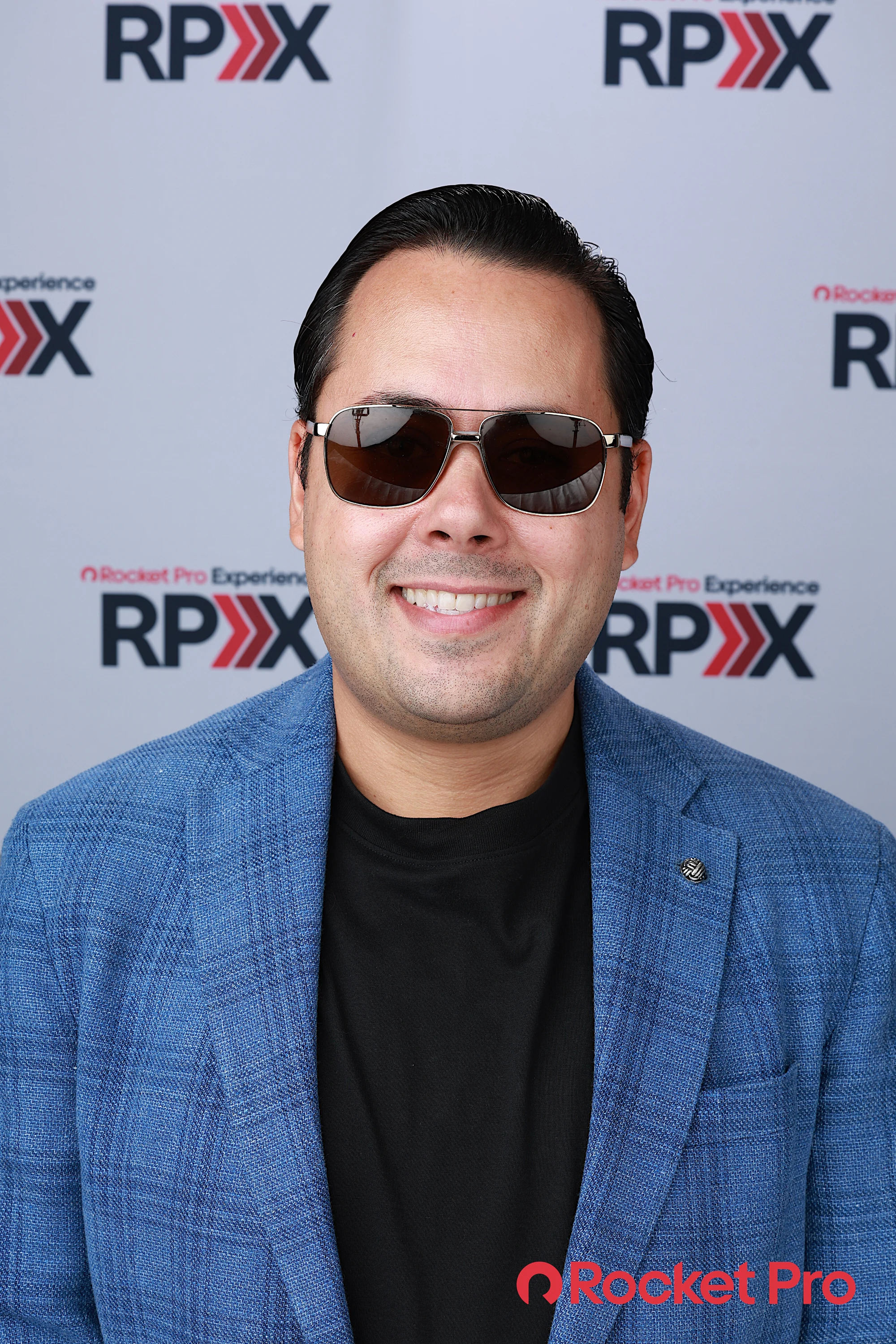 Sunglasses on, chin up at Rocket Pro Experience